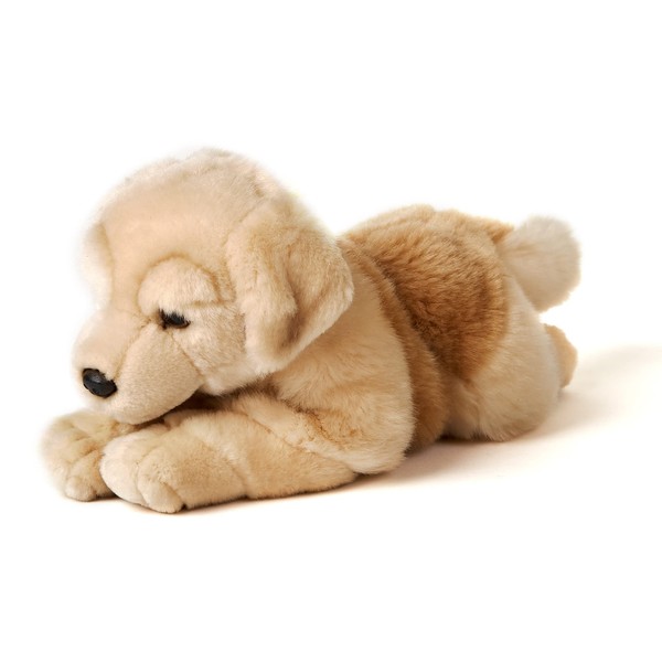 Uni-Toys - Golden Retriever, Lying Down - 31 cm (Length)