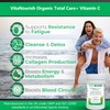 VitaNourish Organic Total Care+ Vitamin C. 300g Complete Vegan Immune
