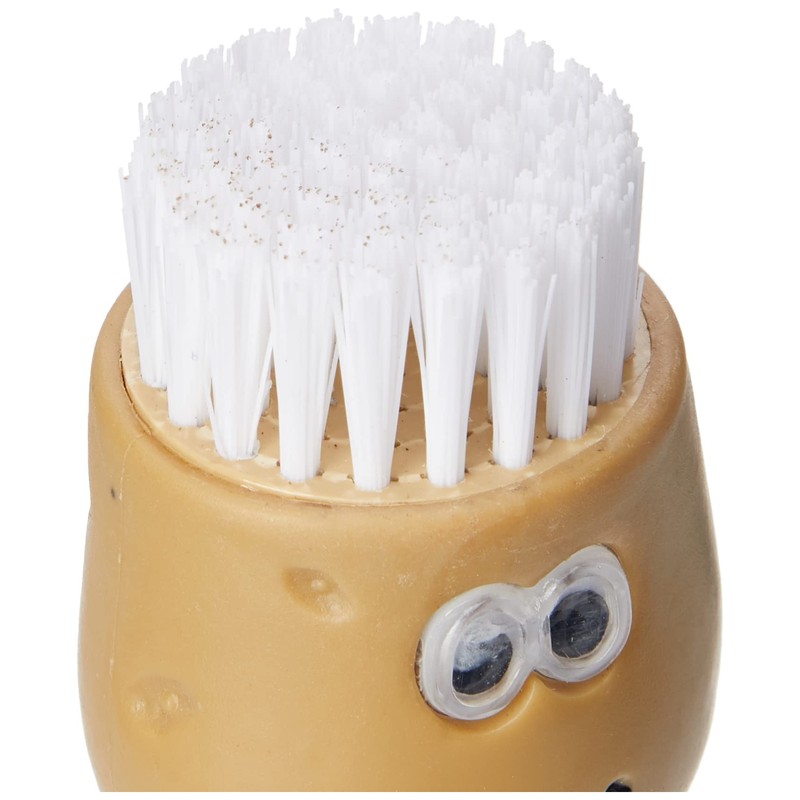 Joie Kitchen Gadgets Spud Dude Potato Brush, Brown