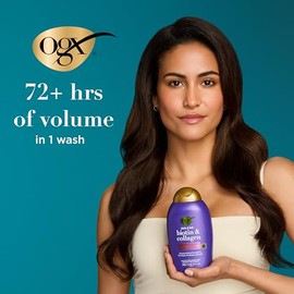 OGX, Acondicionador Volumen y Fuerza de Biotina y Colágeno, 385 ml