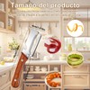 Pelador de Verduras Multifuncional LANBONE con Mango de Madera y