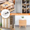 100pcs Drawer Support Kit - Sagging Repair Wedges & Screws
