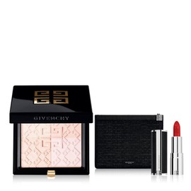 (현대백화점)지방시 3월단독 꾸뛰르 캡슐 컬렉션 프레스드 파우더 세트(+새틴 미니 립 N310+플랫 (Hyundai Department Store) Givenchy March Exclusive Couture Capsule Collection Pressed Powder Set (+ Satin Mini Lip N310 + Flat)