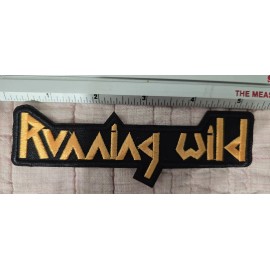 Unbranded **New** Running Wild Music Rock Band Patch Embroidered Iron On Low Shipping!!!
