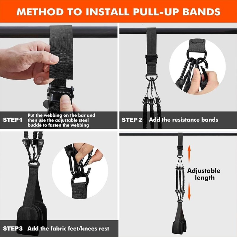 Pull Up Assist, 150 lbs Pull Up Assistance Bands, Resistance