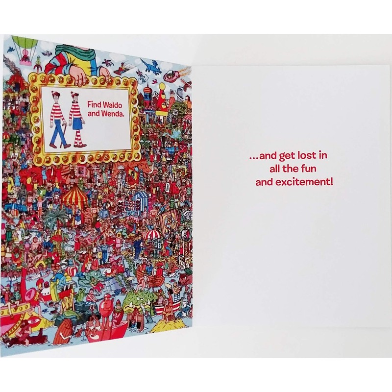 Celebrate Your Birthday Like Waldo Greeting Card - Get Lost