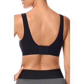 Amoena Linda Women's Soft Bra Sand Size S 3D SensElast® Technology Supports Lymphatic Drainage for Full or Partial Dentures High, sand