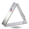 Foose Triangle Cookie Cutter 3 Inch –Tin Plated Steel Cookie