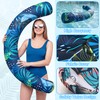 FindUWill Pool Noodles 2 Pack, Inflatable Pool Noodle with Soft
