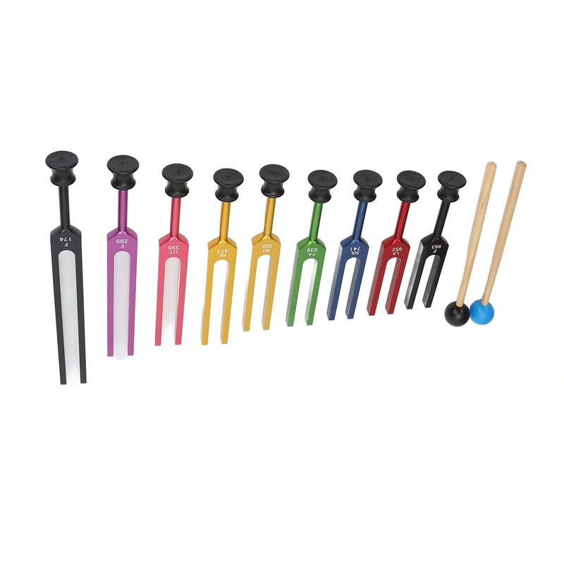 Tuning Forks Set Aluminum Alloy Long Vibration Time Resonant Tuning