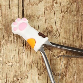 Opexicos 12Pcs Silicone Nipper Protective Cover Tweezers Cap Nail Scissors Shell Pedicure Tool