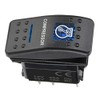 Mintice 12 V Car Blue LED Light Illuminated Rocker Switch