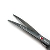KINGSTAR 7.0in Titanium Black Professional Pet Grooming Scissors Set,Straight &