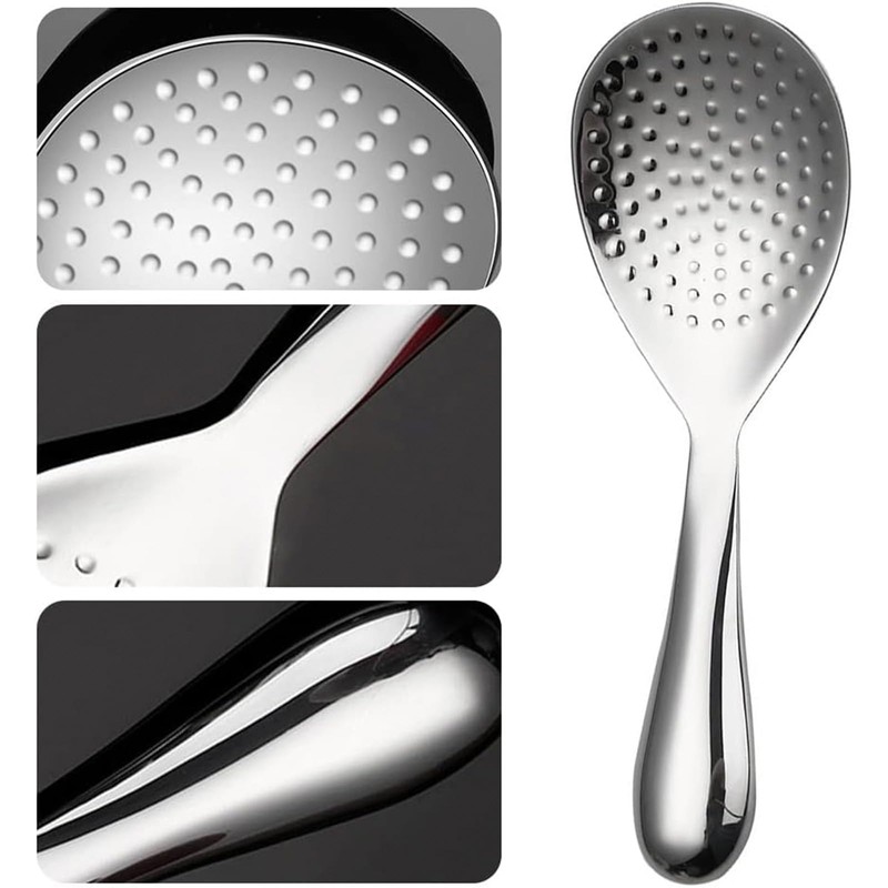 Generic Stainless Steel Rice Paddle Scoop Non-Stick Rice Spoon Kitchen
