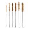 6Pcs Tube Bottle Brush Brass Cleaning Tool Multipurpose Pipe Brush