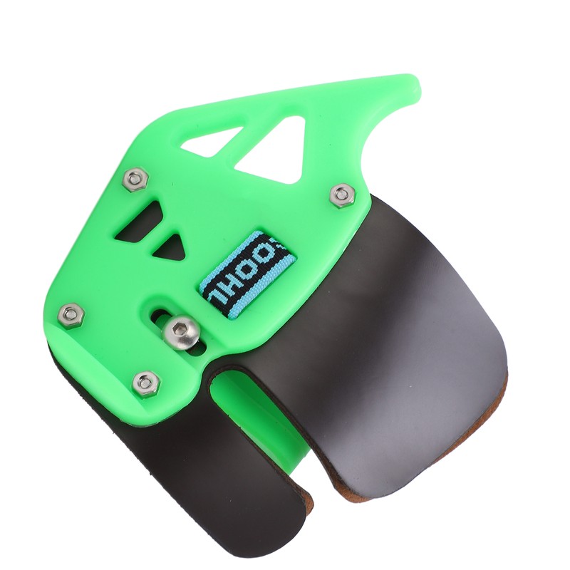 Archery Finger Tab Shooting Tabs Double Layer Leather Tabs Guard