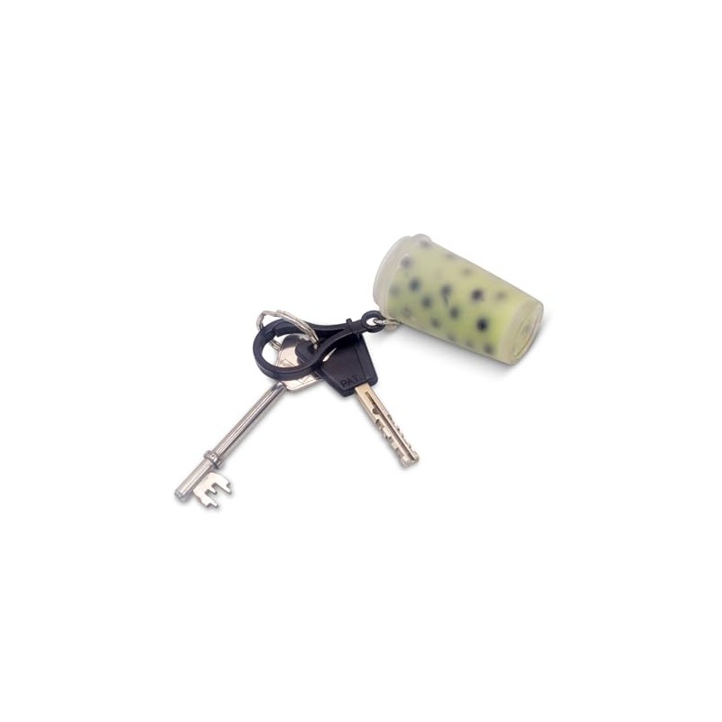 Tobar 38744 SCRUNCHEMS Bubble Tea Keychain Stress Squsih Ball Toy,