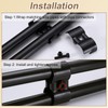 sourcing map 2 Pcs Double Port Parallel Pipe Clamps, 1-1/8"
