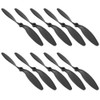 Dilwe Aeroplane Quadcopter Propeller, 10 Pieces/Set 8060 Blade Propeller Accessories