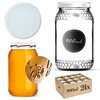 KADAX Honey Jars 900 ml Preserving Jars with fi82 mm