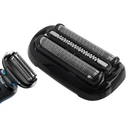 Series 5/6 Shaving Head 53B Replacement Shaver Head Compatible with Braun Series 5/6 Men's Razor Shaving Head Replacement for Series 5 5018s, 5035s, 5050cs, 6020s, 6040cs, 6072cc, 6075cc (53B Black)