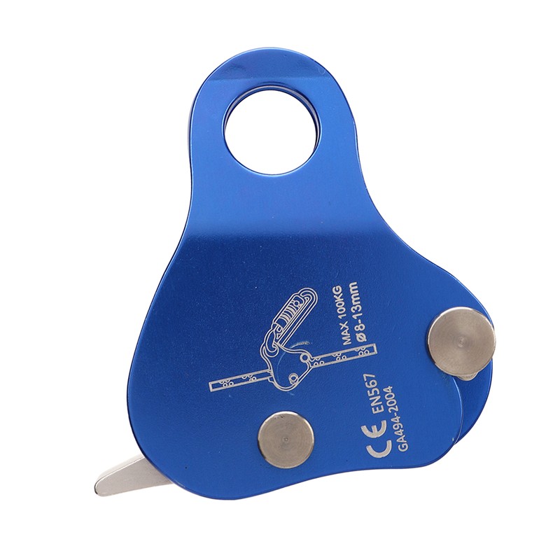 Climbing Rope Grab 7075 Aluminum Alloy Climbing Ascender Fall Protection