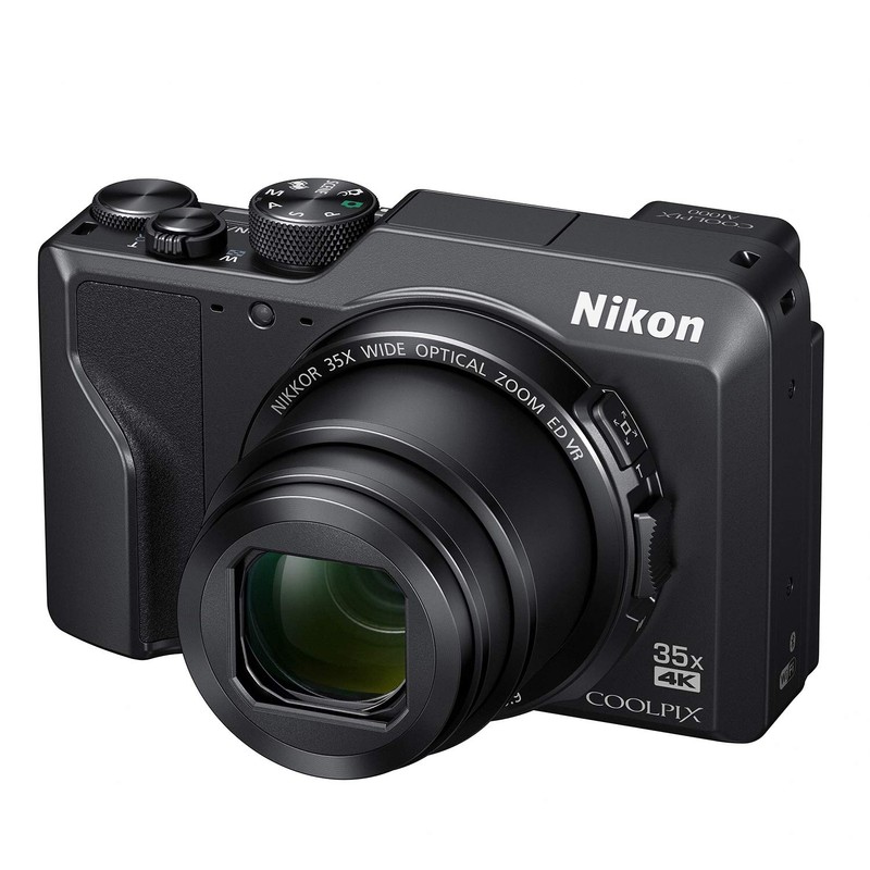 Nikon Coolpix A1000BK Digital Camera, 35x Optical, ISO6400, EVF with