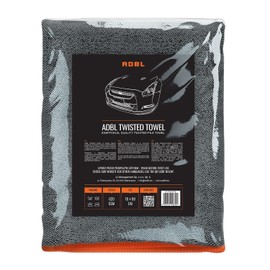 ADBL Twisted Towel Drying Cloth 620 GSM (Pack of 1) – Ideal for Large Drying of Paint Surfaces – Extremely Absorbent & Lint-Free Microfibre Cloth for Car and Motorcycle Care | 70 x 90 cm