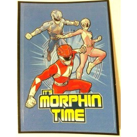 Vending Supply Power Rangers Morphin Time Vending Sticker Decal
