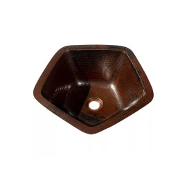 Tesoro Tarasco 15" Pentagon Copper Sink