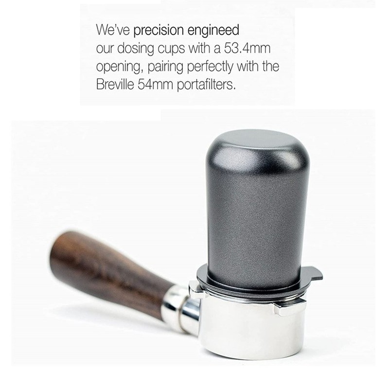 Dosing Cup Aluminum Alloy Fine Glossy Appearance Coffee Dosing Cup