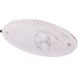 HELLA 2PG 964 295-111 Position Light - LED - 24V - mounting - Lens Colour: Crystal clear - Cable: 5000mm