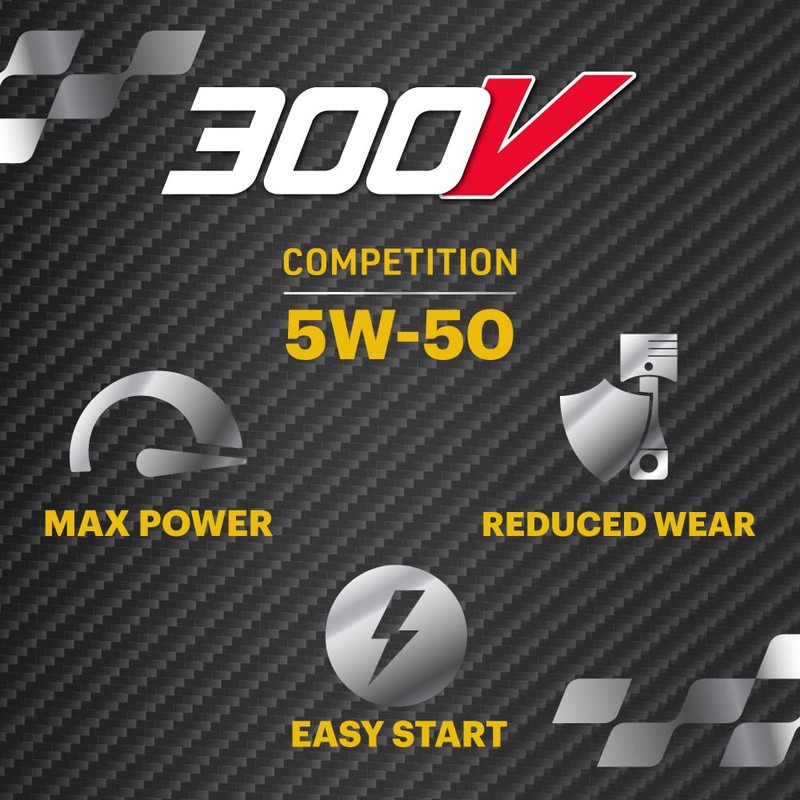 Motul 300V Competition 5W-40 Full Synthetic Motor Oil 2L |