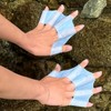JPAR Finger Webbed Swimming Gloves M 3ea