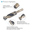CoCud 25mm Advanced Titanium & Nitride Coated High Speed Steel