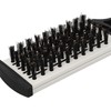 Hair Straightening Double Brush Comb Soft Bristles Prevent Static Heat