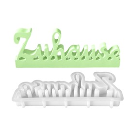 Letter Molds for Candles | German Alphabet Epoxy Resin Molds | Clay Plaster Crafting Supplies, Arts & Crafts Desk Decor Ornament Mould for Home Decorations, Table Signs