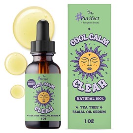 purifect by symphony beauty #Purifect Cool Calm Clear Tree Facial Oil Serum – 1 Fl Oz Skincare Tea Tree