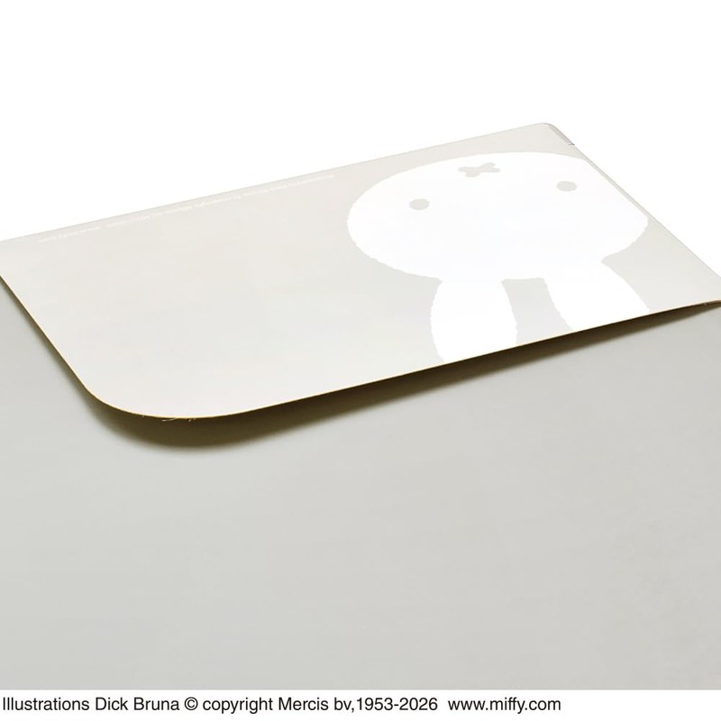 Miffy Clipboard Gray [ST-ZMF0062]