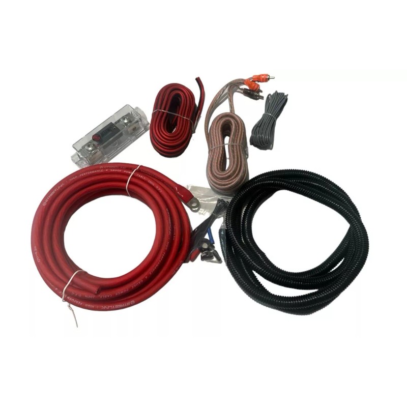 streetlink SL-4CK 4 Gauge Car Amplifier Install Copper Amp Kit