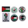 2 PCS AliPlus Palestine Flag Patches Free Palestine Embroidered Tactical