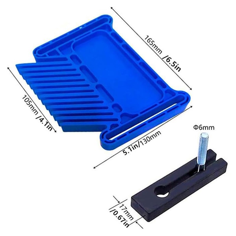Sarini Woodworking Tools Stackable Featherboard Safety Device for Table Saws,