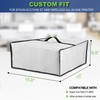 NUENSS-ROR Printer Dust Cover for Epson EcoTank ET-4800, Heavy-Duty 600D