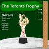 Trophy Monster Toronto Music Notes Trophy Size 190mm | for