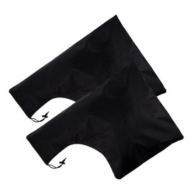 Generic 2pcs Wear Resistant Leaf Blower Collection Bag Practical Outdoor Leaf Bag for Efficient Lawn Cleanup Durable and Spacious Design and Debris Management