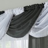 Alan Symonds Sheer Rod Pocket Slot Top Plain Voile Swag