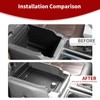 PDKLIN for F150 Center Console Organizer Gun Safe Box with