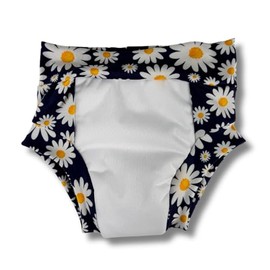 Smart Bottoms Pull-On Cloth Diaper for Big Kids (Daisies, 6/7)