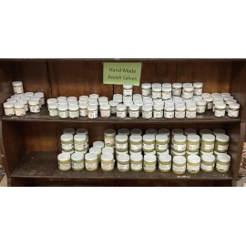 Rebecca’s Salves Amish Made Herbal Garlic Salve / Balm / Ointment / 1 Oz Jar