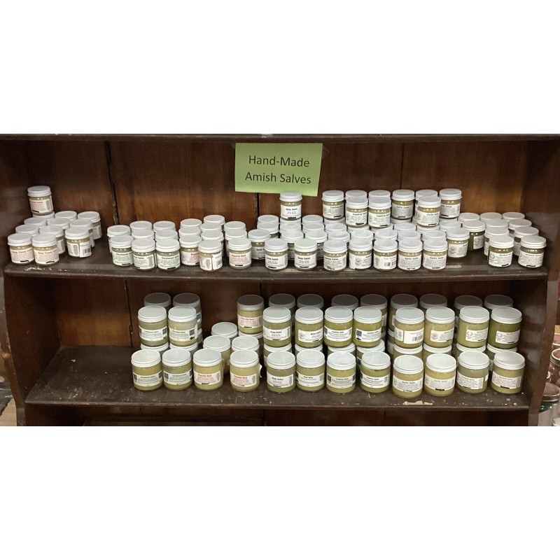 Rebecca’s Salves Amish Made Herbal Garlic Salve / Balm /